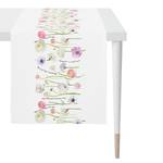 Chemin de table 6403 Polyester / Coton - Blanc