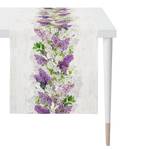 Chemin de table 6404 Polyester / Coton - Violet / Vert