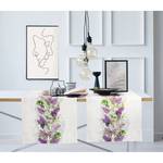 Chemin de table 6404 Polyester / Coton - Violet / Vert