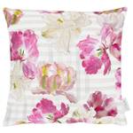 Housse de coussin 6405 Polyester / Coton - Rose foncé - 40 x 40 cm