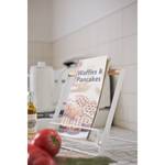 Portalibro da cucina Tosca Acciaio / Frassino - Bianco