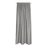 Fertiggardine Soft Baumwolle / Polyester - Grau - 130 x 300 cm