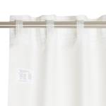 Gordijn Soft katoen/polyester - Wit - 130 x 250 cm