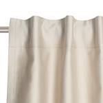 Gordijn Soft katoen/polyester - Beige - 130 x 300 cm