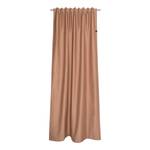 Rideau Soft Coton / Polyester - Marron clair - 130 x 250 cm