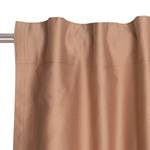 Rideau Soft Coton / Polyester - Marron clair - 130 x 250 cm