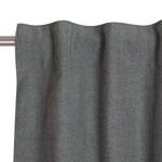 Fertiggardine Solo Baumwolle / Polyester - Grau - 130 x 250 cm