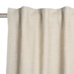 Rideau Solo Coton / Polyester - Beige - 130 x 250 cm