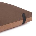 Housse de coussin Solo I Coton / Polyester - Marron