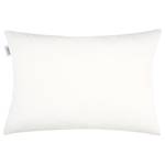 Housse de coussin Fiori III Coton biologique - Blanc cassé