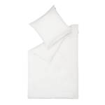 Parure de lit Pure Coton - Blanc - 155 x 220 cm + oreiller 80 x 80 cm