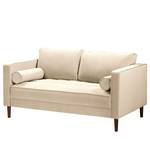 2-Sitzer Sofa LAONA Samt Vaia: Creme