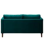 2-Sitzer Sofa LAONA Samt Vaia: Petrol