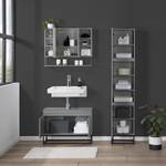 Colonne de salle de bain Zaddy Gris foncé