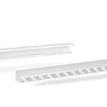 Rails de guidage pour store enrouleur Polyester - Blanc