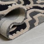 Wollen vloerkleed Amira wol - grijs - 200 x 290 cm