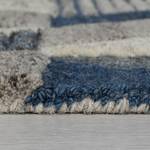 Tapis en laine Asher Laine - Bleu - 160 x 230 cm