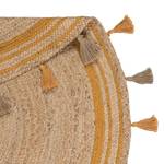 Kurzflorteppich Istanbul Jute - Ocker