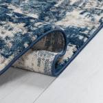 Laagpolig vloerkleed Wonderlust polypropeen - Donkerblauw - 120 x 170 cm