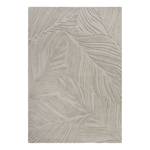 Wollen vloerkleed Lino Leaf wol - Lichtgrijs - 160 x 230 cm