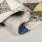 Tapis en laine Amari Laine - Naturel / Multicolore - 120 x 170 cm