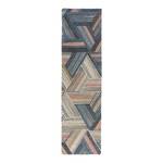 Tapis de couloir Ortiz Laine - Naturel / Multicolore