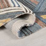 Tapis de couloir Ortiz Laine - Naturel / Multicolore