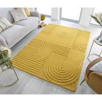 Wollen vloerkleed Zen Garden wol - Oker - 120 x 170 cm