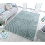 Tapis en laine Zen Garden Laine - Turquoise - 120 x 170 cm