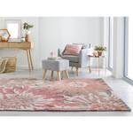 Tapis Soft Floral Polyester - Terre cuite - 160 x 230 cm