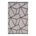 Laagpolig vloerkleed Safi polyester - Grijs - 120 x 170 cm