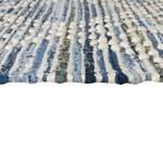 Laagpolig vloerkleed Lissie Denim katoen - 120 x 170 cm