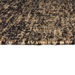 Laagpolig vloerkleed Idris jute - natuurlijk/zwart - 120 x 170 cm
