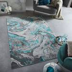 Tapis Marbled Polypropylène - Turquoise - 160 x 230 cm