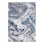 Tapis Marbled Polypropylène - Bleu marine - 80 x 150 cm