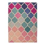 Tapis Rosella Laine - Rose / Bleu