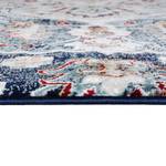 Laagpolig vloerkleed Jaleh polyester - navy - 160 x 230 cm