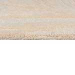 Wollen vloerkleed Lino Leaf wol - Crème - 160 x 230 cm