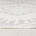 Laagpolig vloerkleed Alix katoen - grijs - 120 x 170 cm
