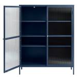 Highboard Bunta Floro Metall - Dunkelblau