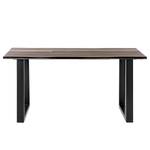 Eettafel Goa III massief mangohout - 160 x 85 cm - Antraciet