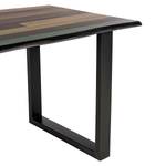 Eettafel Goa III massief mangohout - 160 x 85 cm - Antraciet