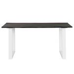 Eettafel Goa III massief mangohout - 160 x 85 cm - Wit