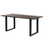 Table Goa III Manguier massif - 180 x 90 cm - Anthracite