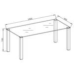 Eettafel Lynch Breedte: 180 cm