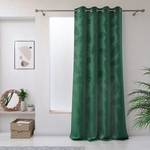 Gordijn Velvet Peaco polyester - Groen