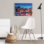 Canvas Amsterdam Poliestere PVC / Legno di abete rosso - Multicolore