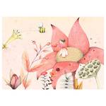 Afbeelding Thumbelina polyester PVC/sparrenhout - beige/roze