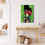 Impression sur toile Well Kept Secret Polyester PVC / Épicéa - Vert / Noir