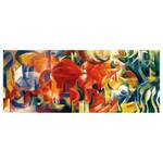 Impression sur toile Playing Shapes Polyester PVC / Épicéa - Multicolore
